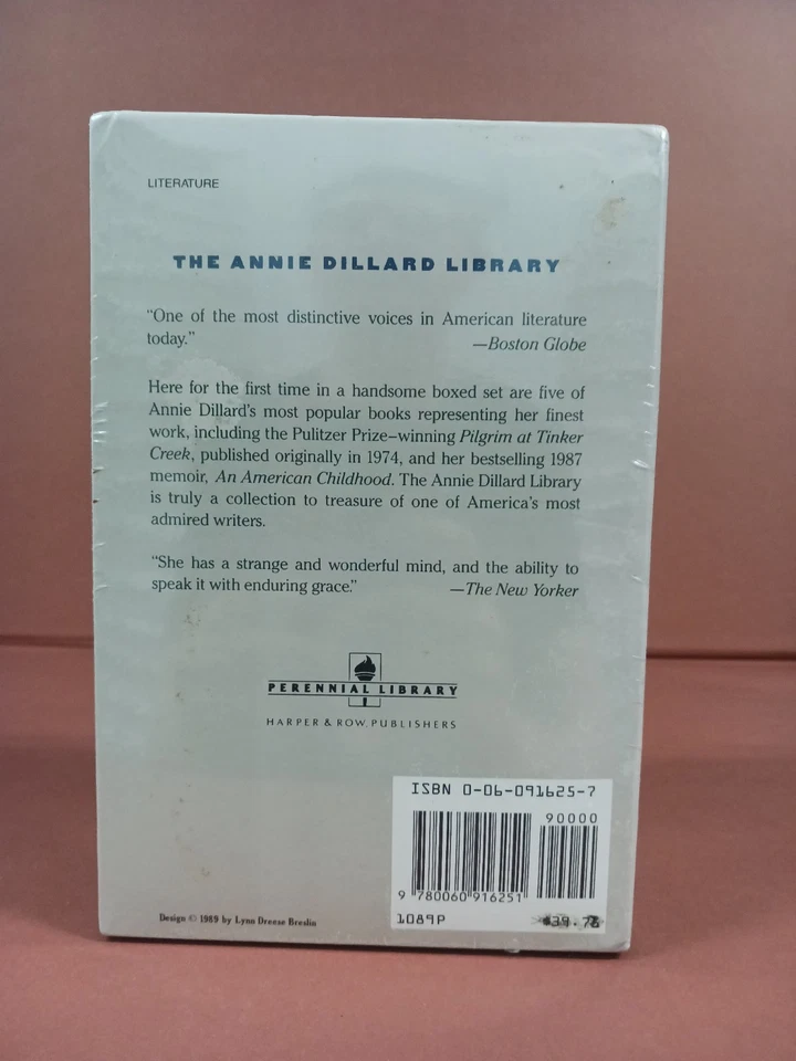 THE ANNIE DILLARD LIBRARY Boxed Set of 5 Outstanding Works, Paperback, 1989 - Image 3 of 4