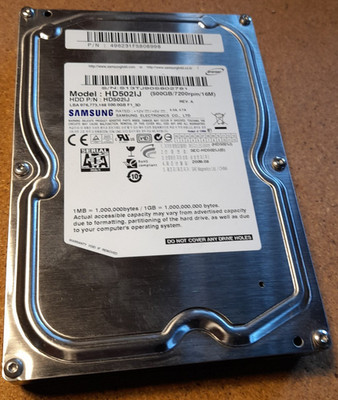 Festplatte Samsung HD502IJ 500GB 16MB 7200RPM SATA II 3,5'' Zoll