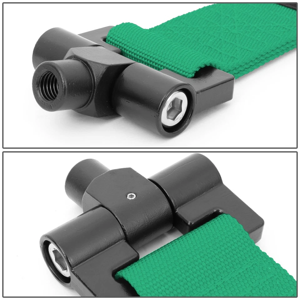 NRG TOW-130GN PARA 00-09 HONDA S2000 INSIGHT CORREA DE REMOLQUE DELANTERA/TRASERA GANCHO KIT Foto 3 de 4