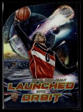 2023-24 Topps Chrome Cosmic #LIO-7 Bilal Coulibaly Launched Into Orbit RC