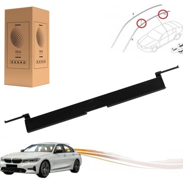 Abdeckung DachträGerleiste Blende Dachreling FüR BMW 3Er F30 F31 F34 51137312617-image