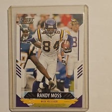 Panini 2021 Score Randy Moss #151 Minnesota Vikings Football Base Set Card