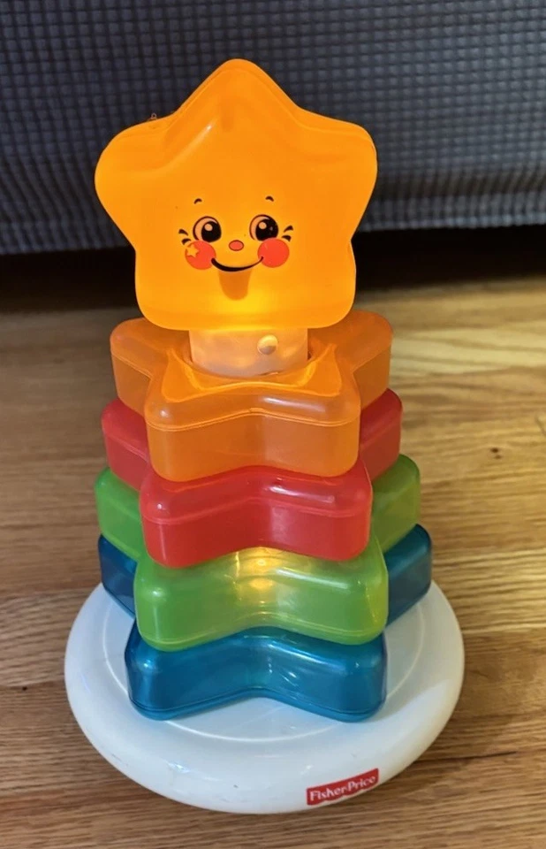 Fisher Price Little Superstar Classical Star Stacker Music Lights / Tested Works - Image 2 of 4