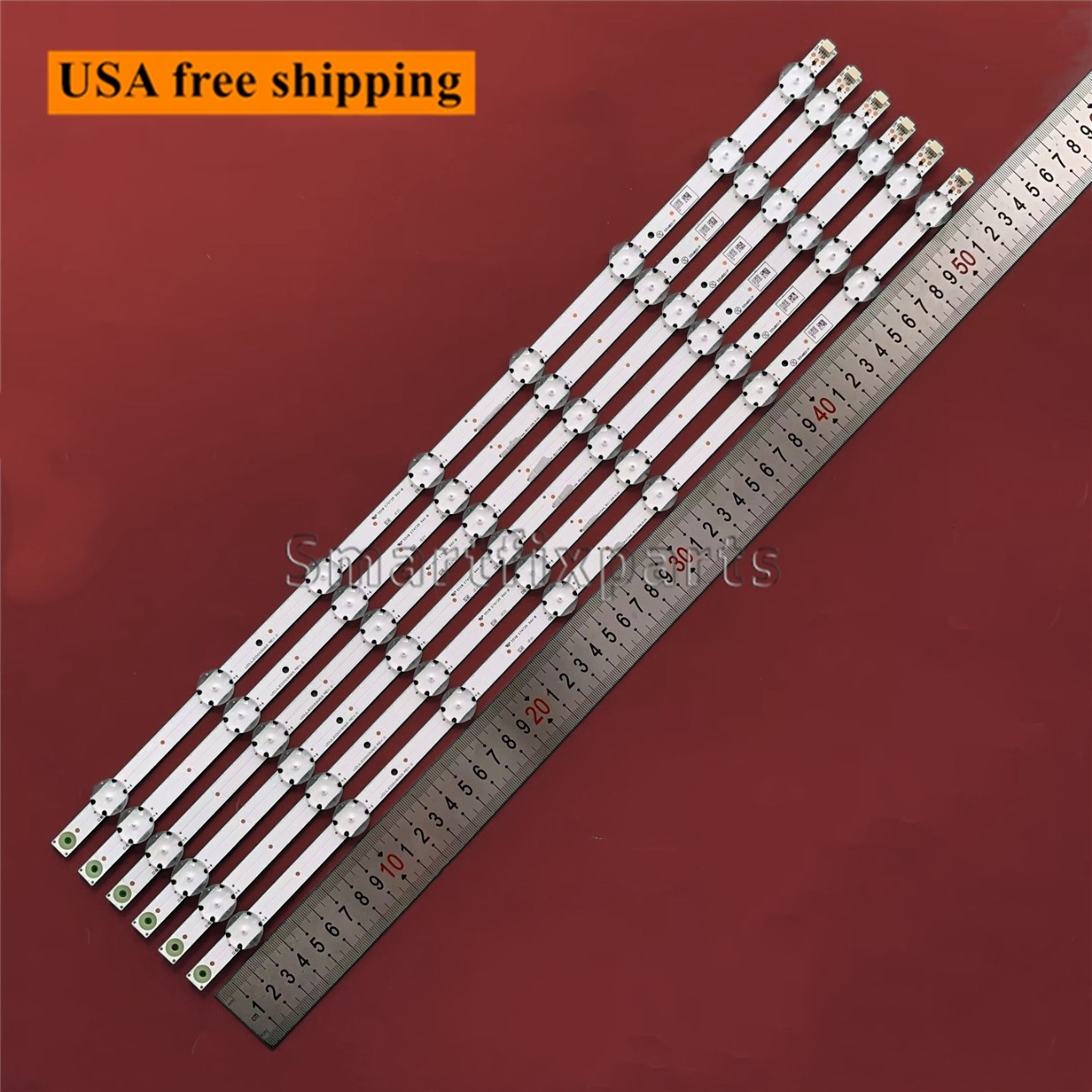 LED Strips For Philips 55PFL5602/F7 55MV379R/F7A UDULED0GS065 UDULEDWRE001
