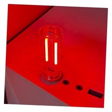 USB LED Car Interior Atmosphere Light, Portable Mini Ambient Light Retro Red