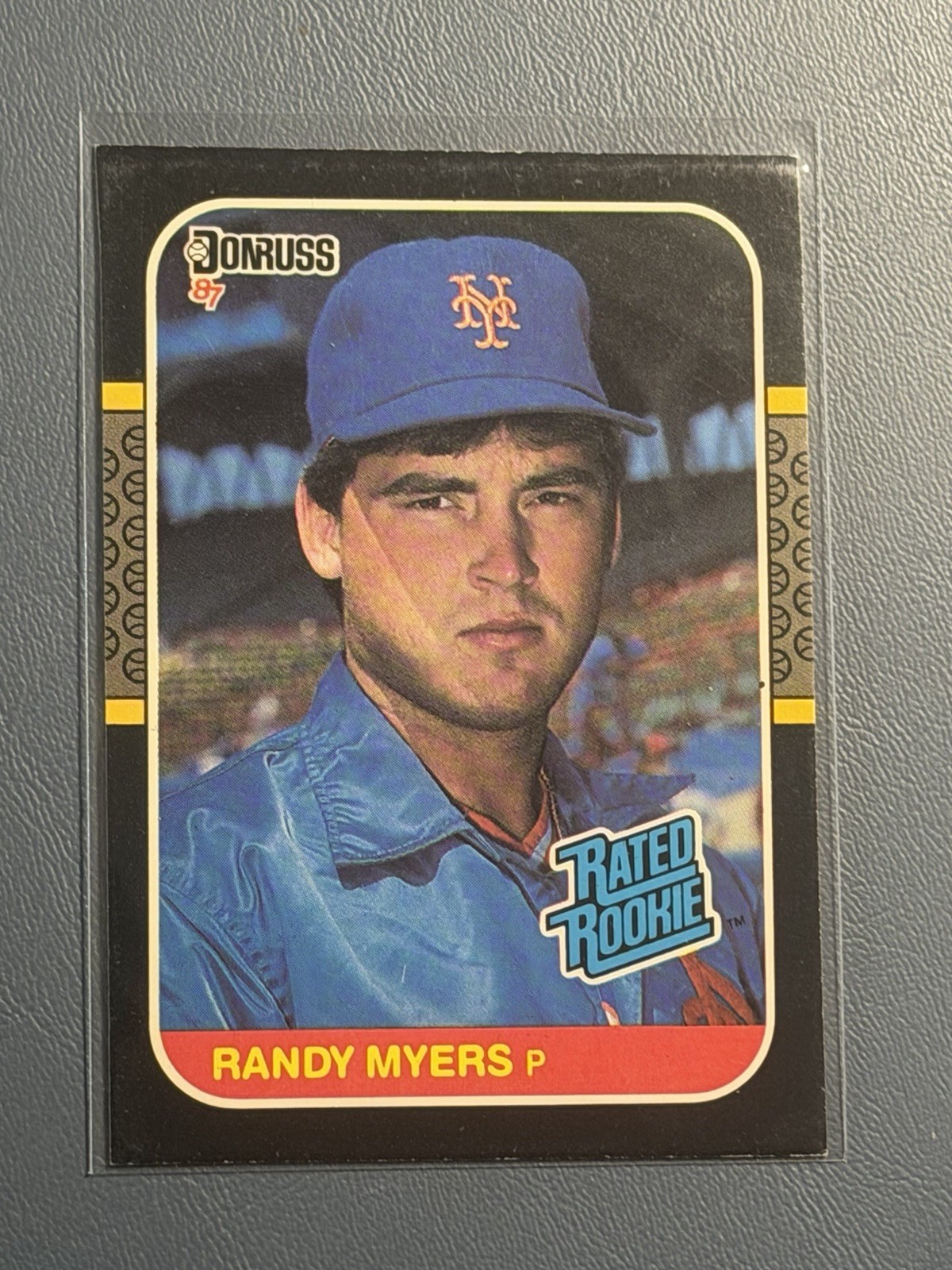 1987 Donruss - Rated Rookie Randy Myers #29 (RC) New York Mets