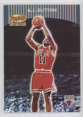 2000-01 Bowman's Best 328/499 AJ Guyton (Blue Striped Header) #131 11ng