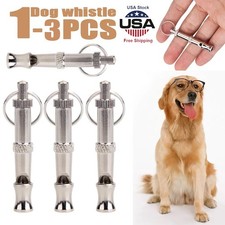 3x Dog Whistle,Dog Whistle to Stop Barking Dog, Adjustable Ultrasonic Silent Dog