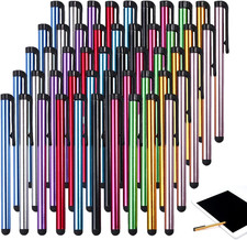 50 Pcs Stylus Pens for Touch Screens - Universal Capacitive Touch Screen Pens, H