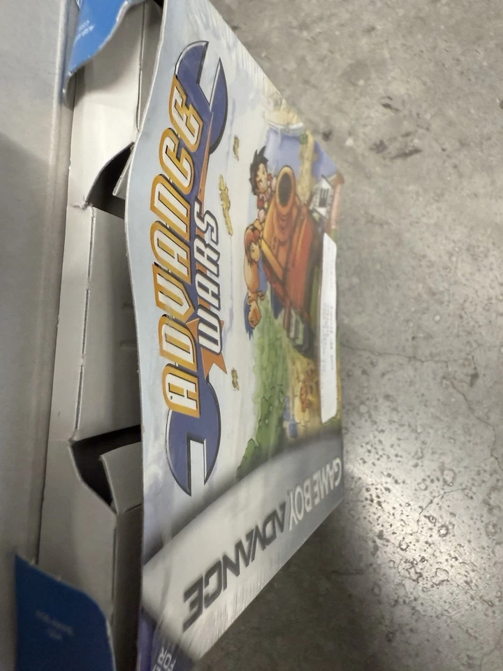 Advance Wars Nintendo Game Boy Advance Box & Manual Only No Game GBA - Image 4 of 4