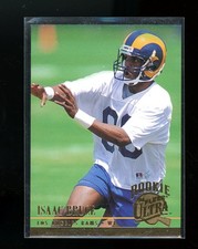 1994 Fleer Ultra - Isaac Bruce #162 (RC) LA Rams ROOKIE CARD. rookie card picture