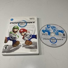 Mario Kart Wii (Nintendo Wii, 2008) w/ Case No Manual Tested & Working