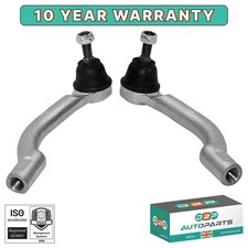 FOR NISSAN QASHQAI X-TRAIL II 2006-2013 FRONT OUTER TIE TRACK ROD ENDS PAIR