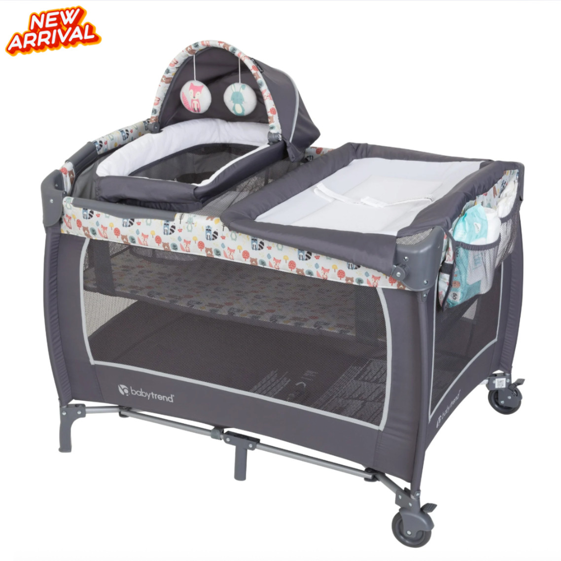 Corral Para Bebe Cambiador Cunita Corralito Baby Play Yard Nursery Center NEW