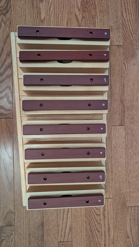Cadeson Resonator Blocks-Full Set  wood tone blocks