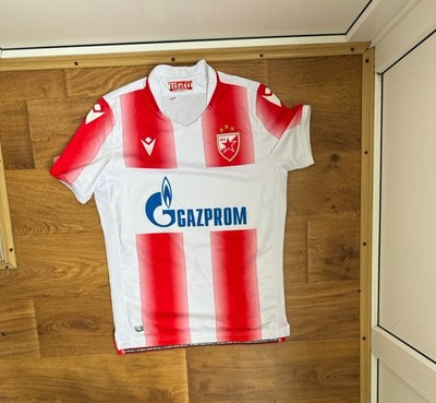 MEN'S FC RED STAR BELGRADE 2020/2021 CRVENA ZVEZDA SOCCER FOOTBALL SHIRT SIZE M