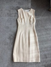 Chanel Sleeveless Dress Size: 38 Ivory good condition SK1676