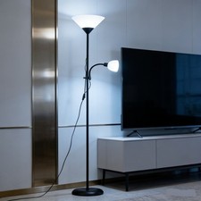 Tall Domed Floor Lamp Standard Free Standing Living Room Living Room Home Light