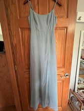 Bridesmaid Dress, Birdy Grey, Size XS, Dusty Blue