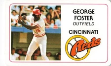 GEORGE FOSTER #15 PERMA GRAPHICS CREDIT CARD