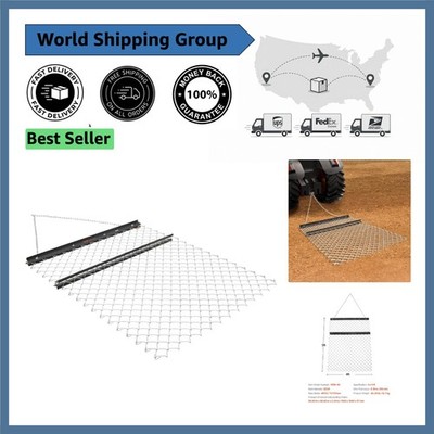 4x5 ft Heavy-Duty Drag Harrow - Durable Q235 Steel for Effective Land Leveling