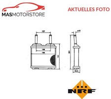 WÄRMETAUSCHER INNENRAUMHEIZUNG NRF 52113 P NEU OE QUALITÄT