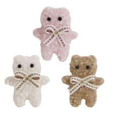 Soft and Adorable Bear Ornament DIY Bear Bag Decoration Lovely Bear Accessory