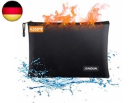 Jundun Feuerfeste Dokumententasche(36X26Cm 4200?), Feuerfeste Geldtasche |