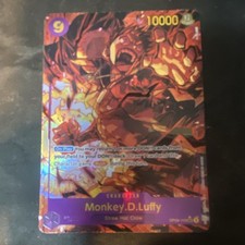 One Piece Card Game Monkey D. Luffy OP05-119 Foil English 
