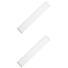 2 Pieces Growth Ruler for Wall Children's Height Measuring Instrument