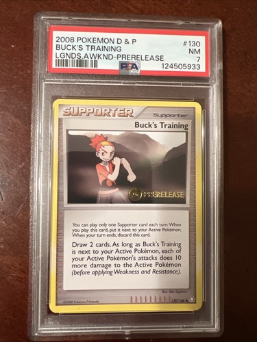 Buck's Training graded PSA 7 for sale on eBay