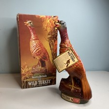 Austin Nichols Wild Turkey No.2 Decanter w/Original Box-Empty-Top Glued Shut