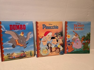 Disney Classics Storybook Library 12 Books Hardcover Set- Like New
