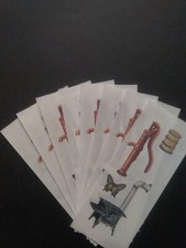 Creative Memories Lot of Eight Studio Stickers 2" x 5" Old Stove and Pump