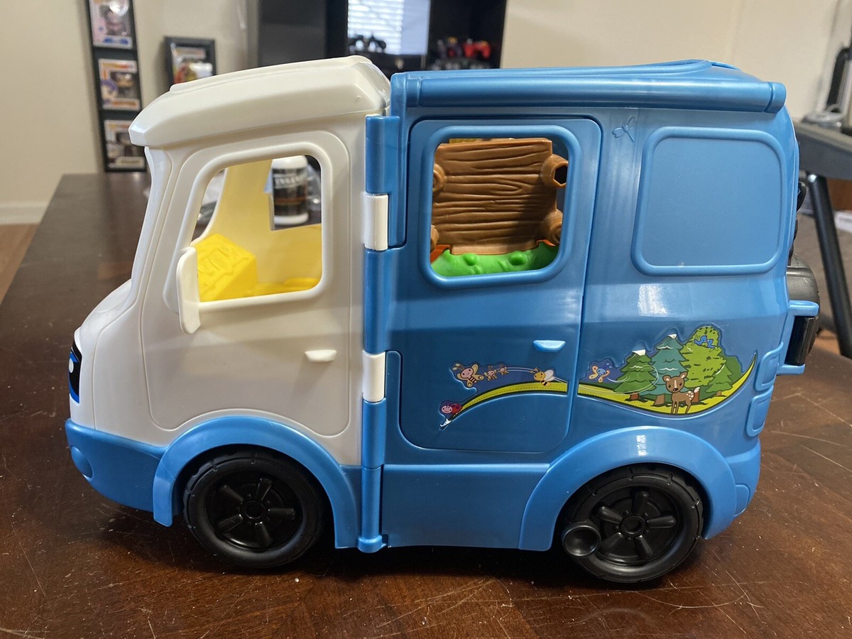 Fisher Price Little People Songs Sounds Camping Camper Van AND