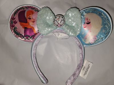 Disney Parks Loungefly Frozen Anna Elsa Snowflake Minnie  display picture 1