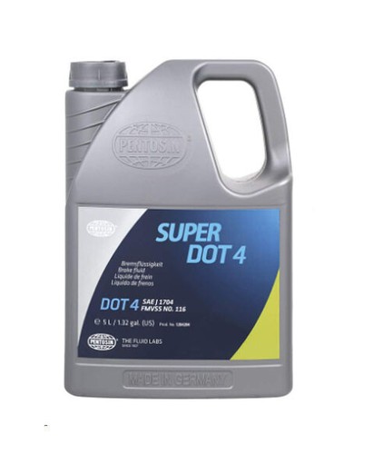 Super DOT Brake Fluid, 5 Liter For 2012-2014 Volkswagen Golf Turbo 2.0L ...