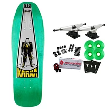 Dogtown Skateboard Complete Karma Tsocheff Puppet Re-Issue Green 9.625" x 32.37