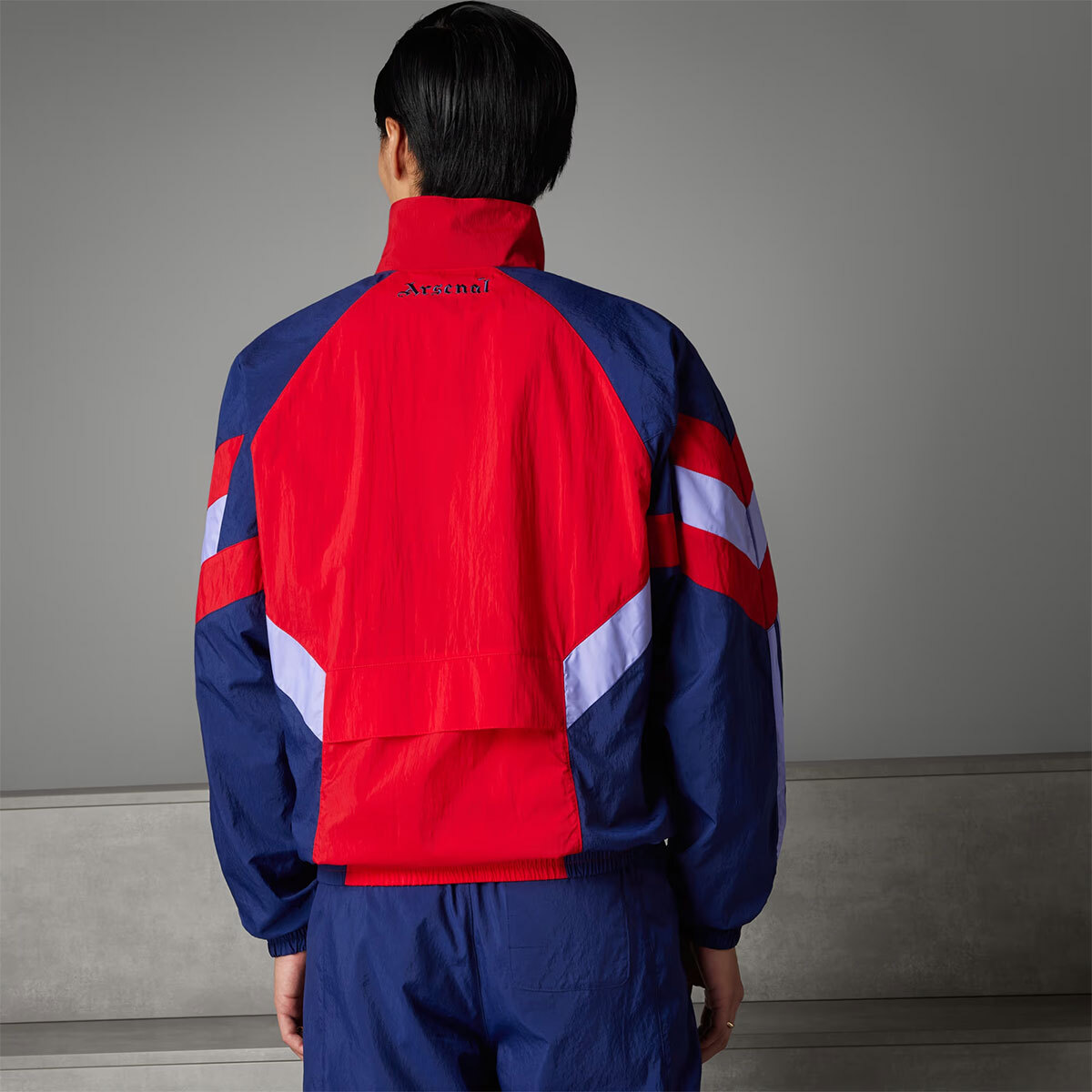 Adidas FC ARSENAL ORIGINALS TRACK TOP JACKET IS6503 SCARLET / SKY