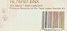 Brizo Allaria HL75P67-BNX Black Onyx Pressure Balance w/Int Diverter Twist Handl
