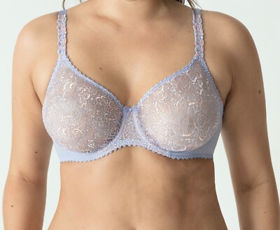Prima Donna Alara BH Krokus Blau Größe 30G Bügel Vollschale Seamless 0163010
