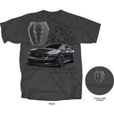 Joe Blow T's 2024 Ford Mustang Dark Horse Gray T-Shirt 7th Gen 5.0 Coyote 500 HP