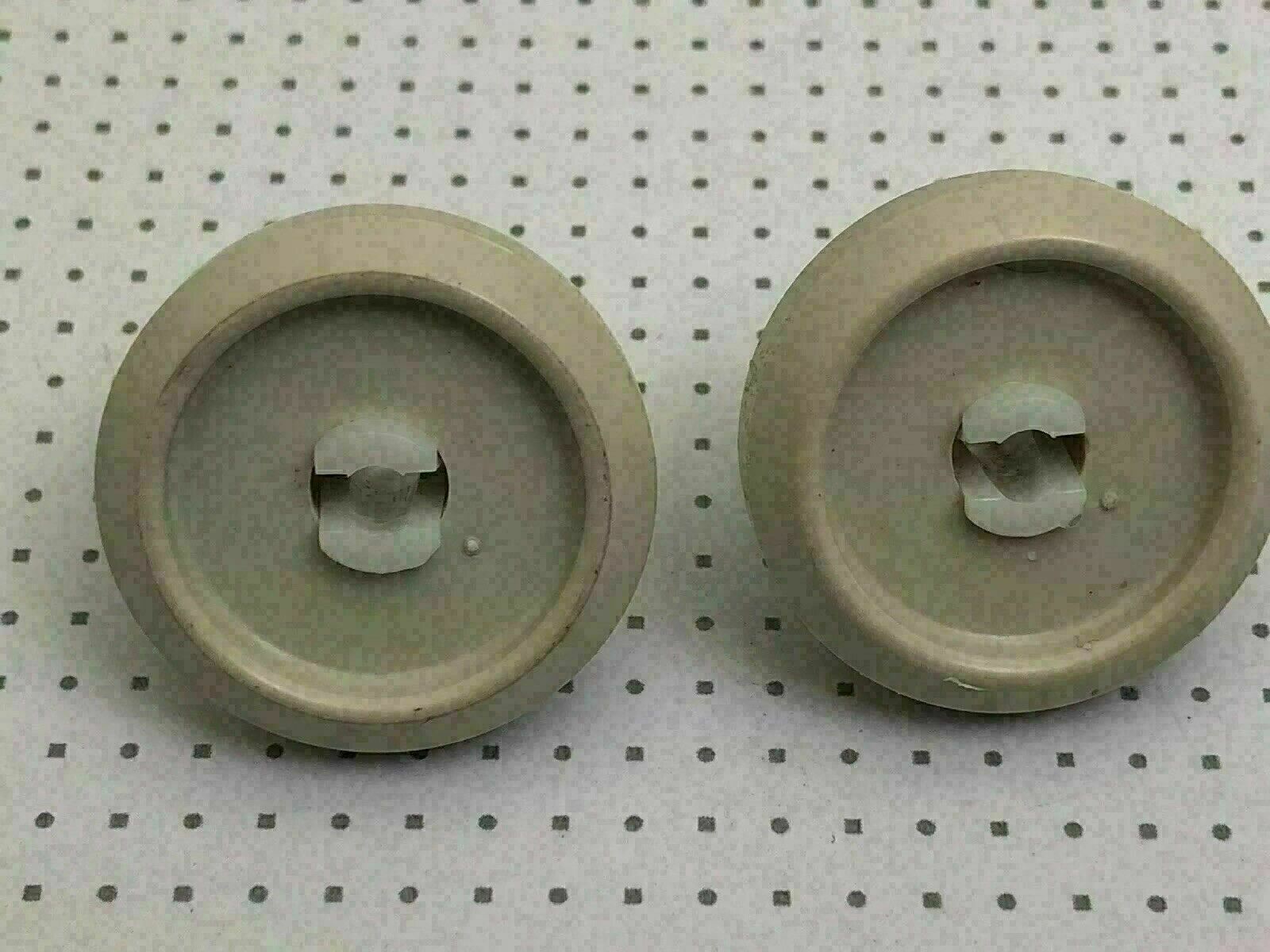 Miele Dishwasher Lower Basket Rack Wheel SUPPORT ROLLER 02372352 2pcs