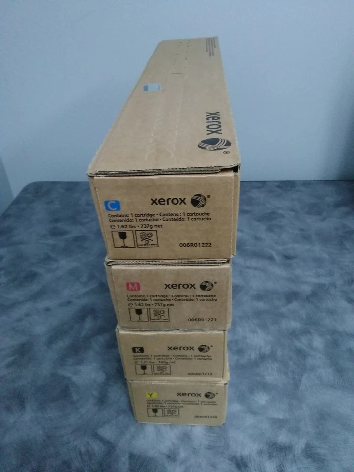 Xerox DocuColor 240 242 250 252 260 Toner Set Workcenter 7655 7755 7775  - Image 2 of 4