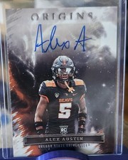 ALEX AUSTIN 2023 PANINI CHRONICLES Draft Picks ORIGINS ROOKIE AUTO