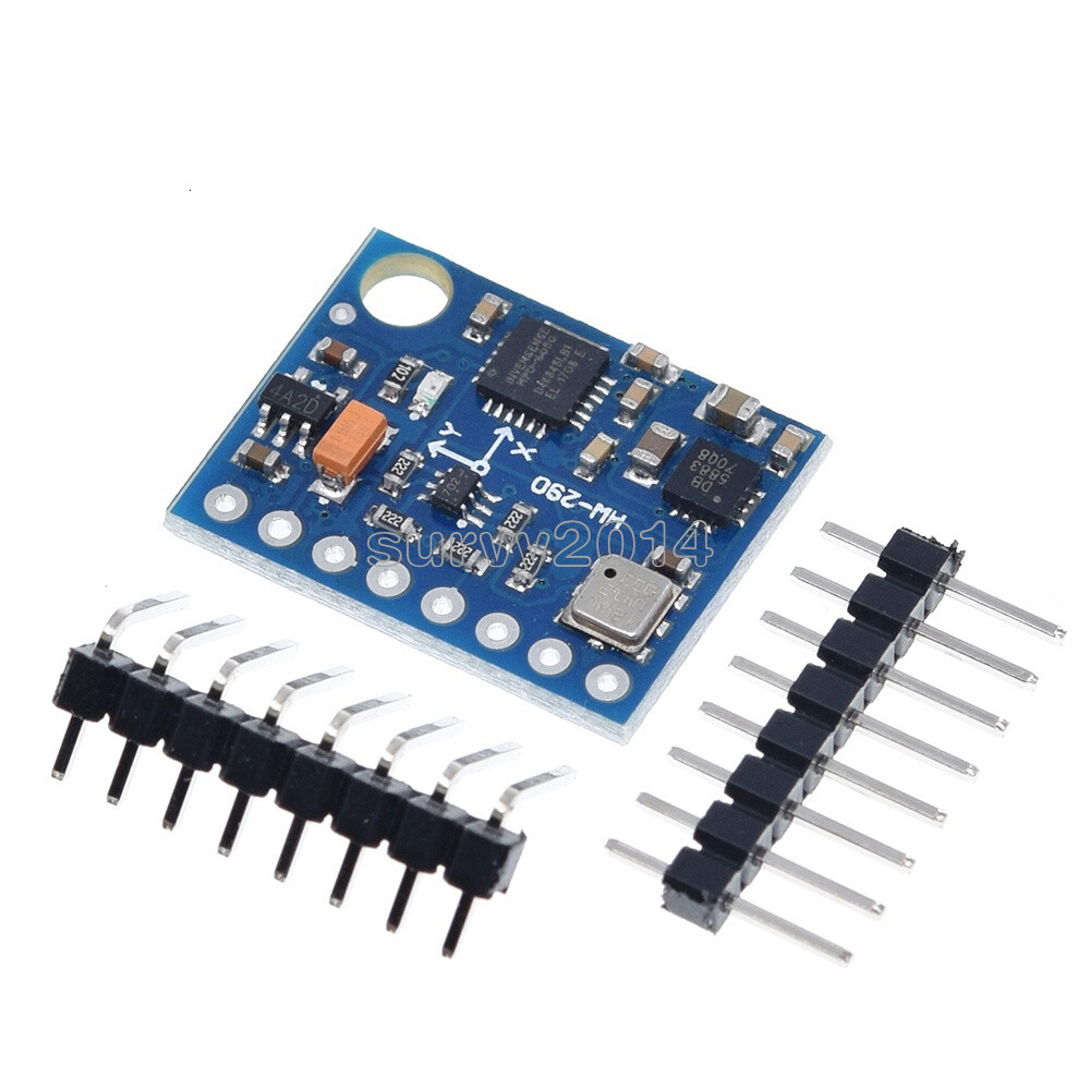 10DOF MPU6050 HMC5883L BMP180 Gyroscope Acceleration Compass Module For Arduino