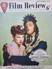 ABC FILM REVIEW SEPT 1952 - LIZ TAYLOR, DORIS DAY, RAY BOLGER, JOAN FONTAINE