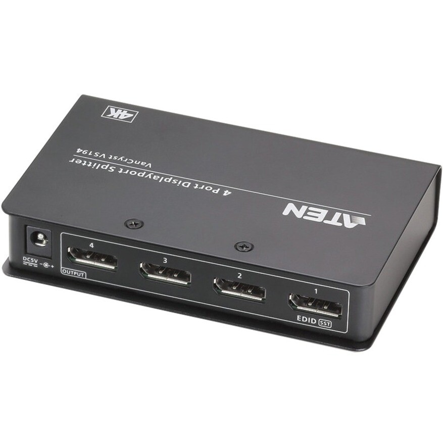 ATEN 4Port 4K DisplayPort SplitterTAA Compliant 4096 x 2160