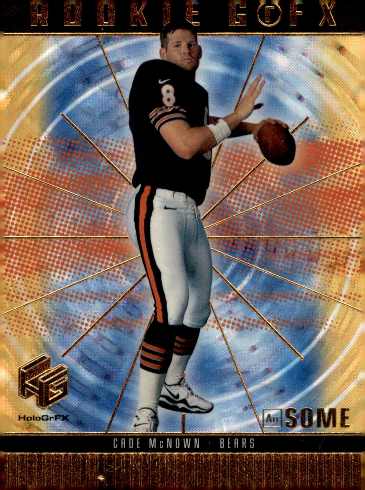Cade McNown Upper Deck Hologrfx #70 AuSome