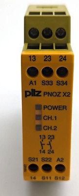 Pilz PNOZ X2 24VAC/DC 2n/o Safety Relay 774303